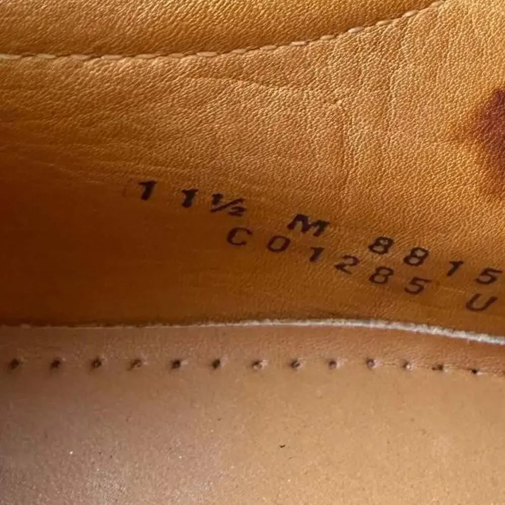 Vintage Cole Haan City Leather Oxford Dress Shoes Brown 11.5